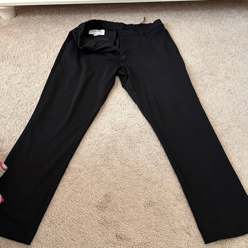 Calvin klein pull on trousers pants